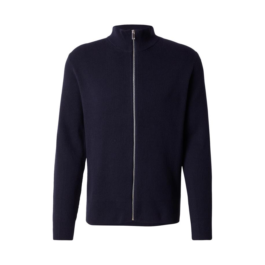 Lindbergh Lindbergh Gebreid vest donkerblauw -