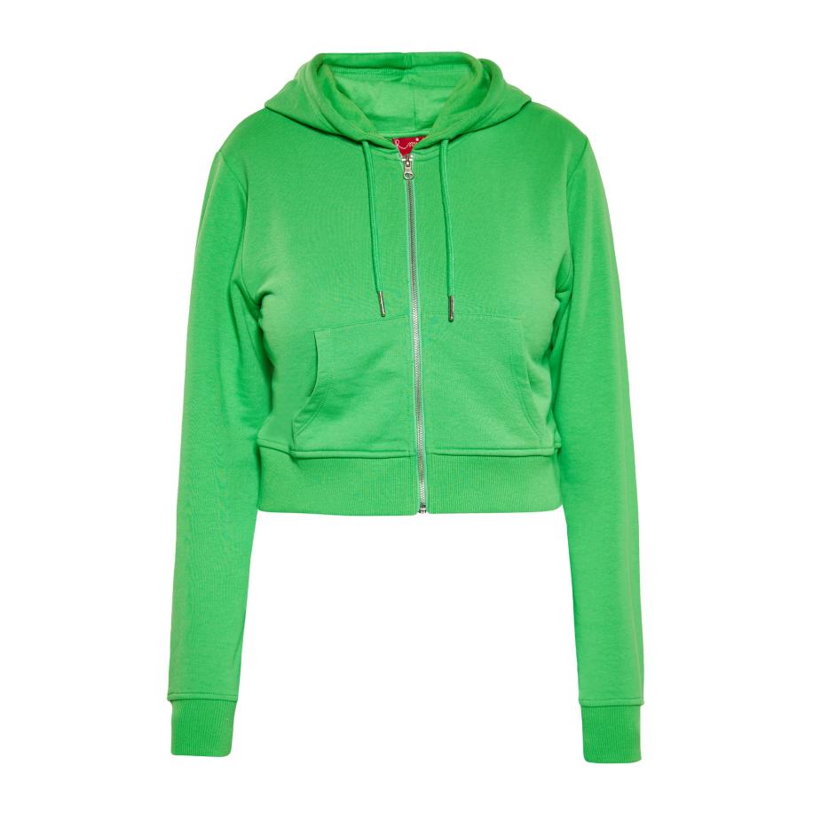 Swirly swirly Sweatvest groen -