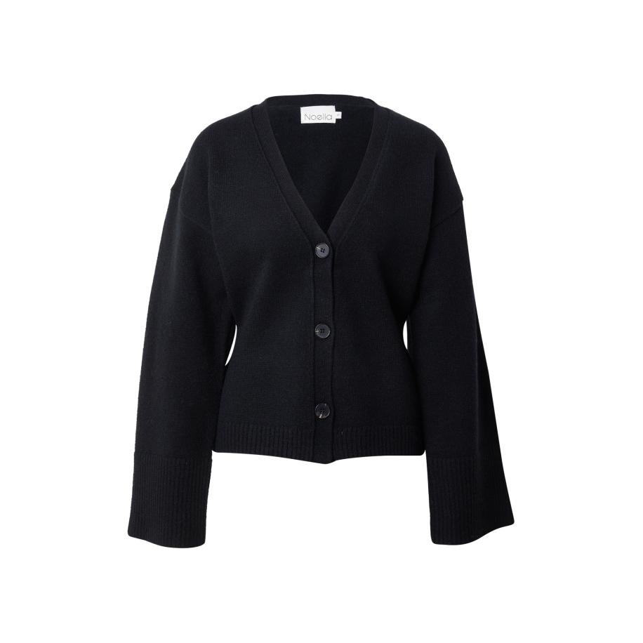 Noella Noella Gebreid vest Lenyx zwart -