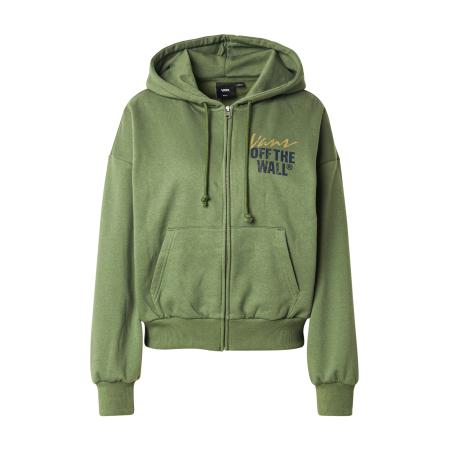 Vans VANS Sweatvest Ladywall Retro marine / curry / groen