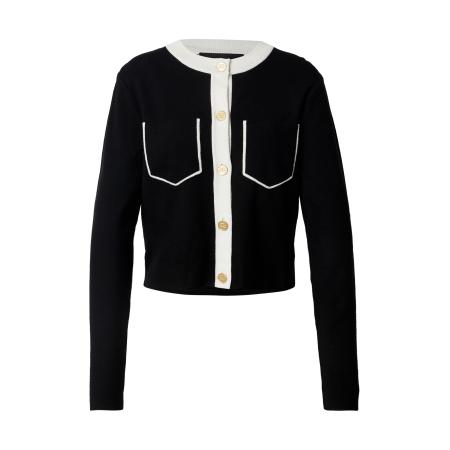 Karl Lagerfeld Karl Lagerfeld Gebreid vest zwart / wit