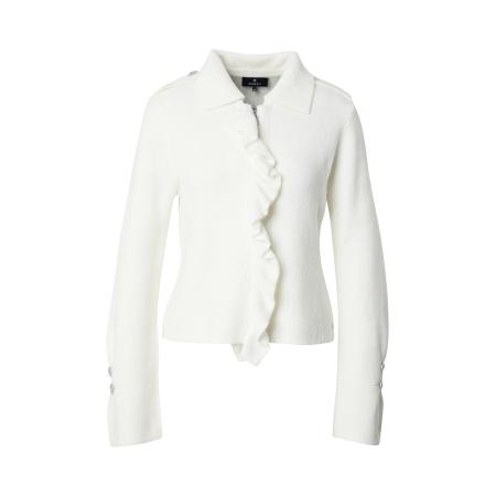 Monari monari Gebreid vest wolwit