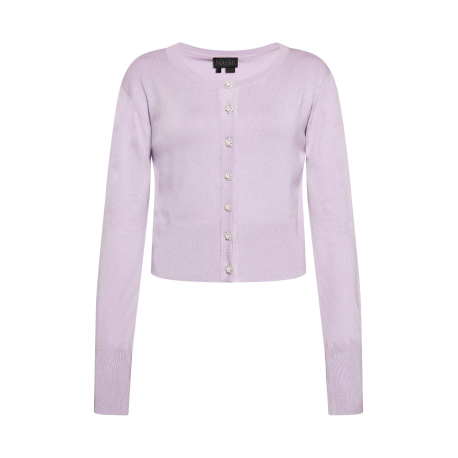 NAEMI NAEMI Gebreid vest lavendel -