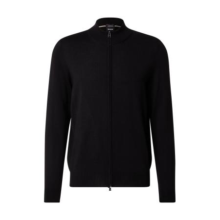 Hugo Boss BOSS Gebreid vest Balonso zwart