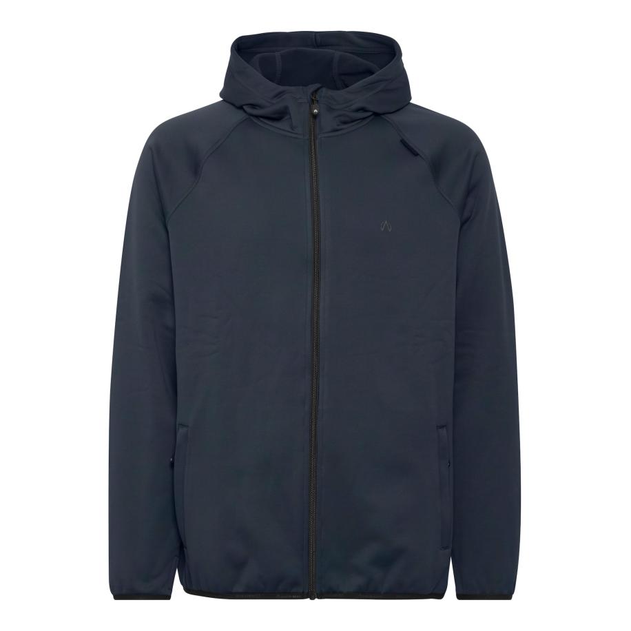 North Bend North Bend Fleece jas Bartos donkerblauw -
