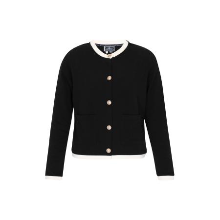 DreiMaster DreiMaster Maritim Gebreid vest zwart