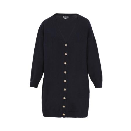 DreiMaster DreiMaster Maritim Gebreid vest Classic Look navy