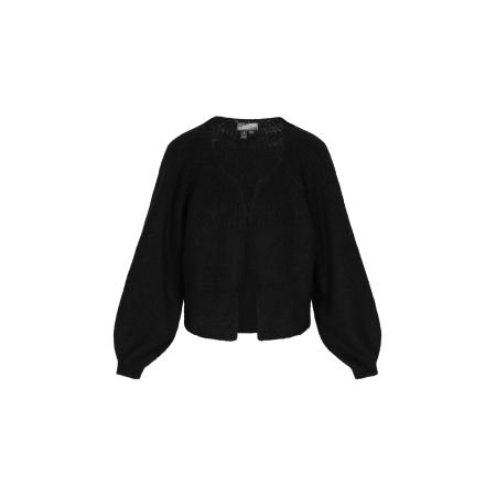 DreiMaster DreiMaster Vintage Gebreid vest zwart