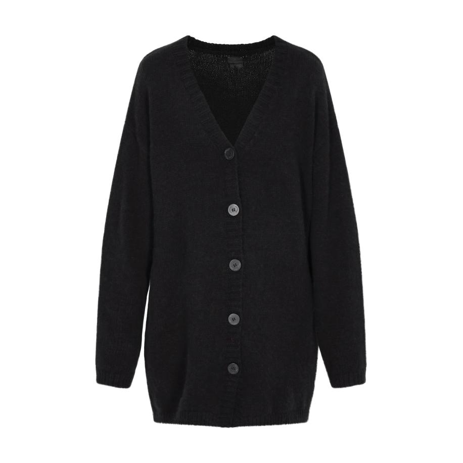 DreiMaster DreiMaster Klassik Gebreid vest zwart -