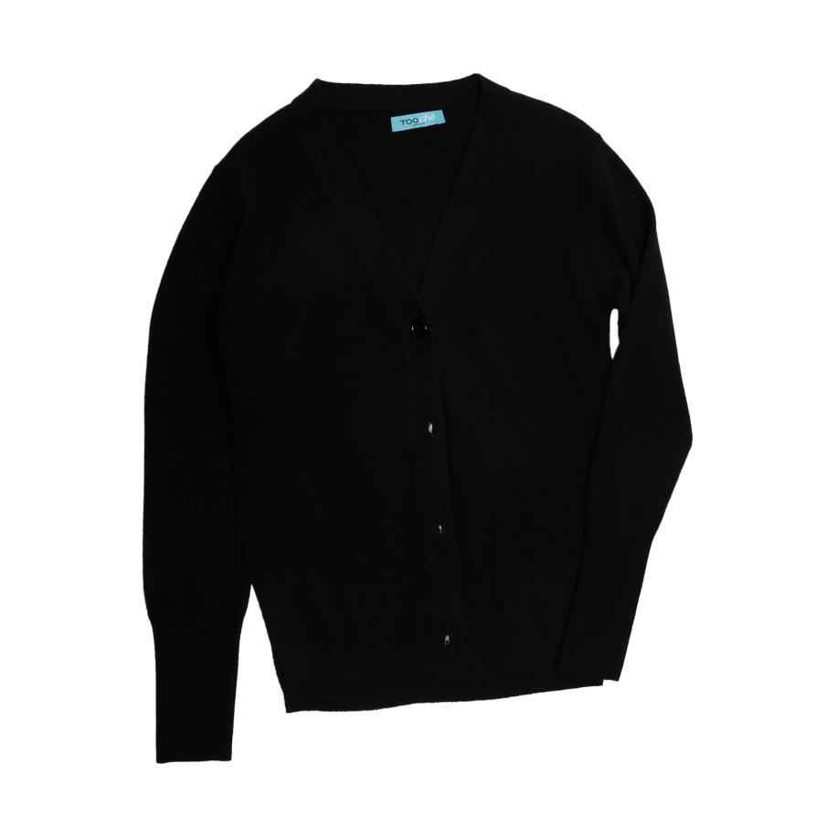 TOOche TOOche Gebreid vest zwart -