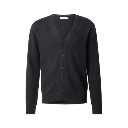 Casual Friday Casual Friday Gebreid vest CF Karl zwart