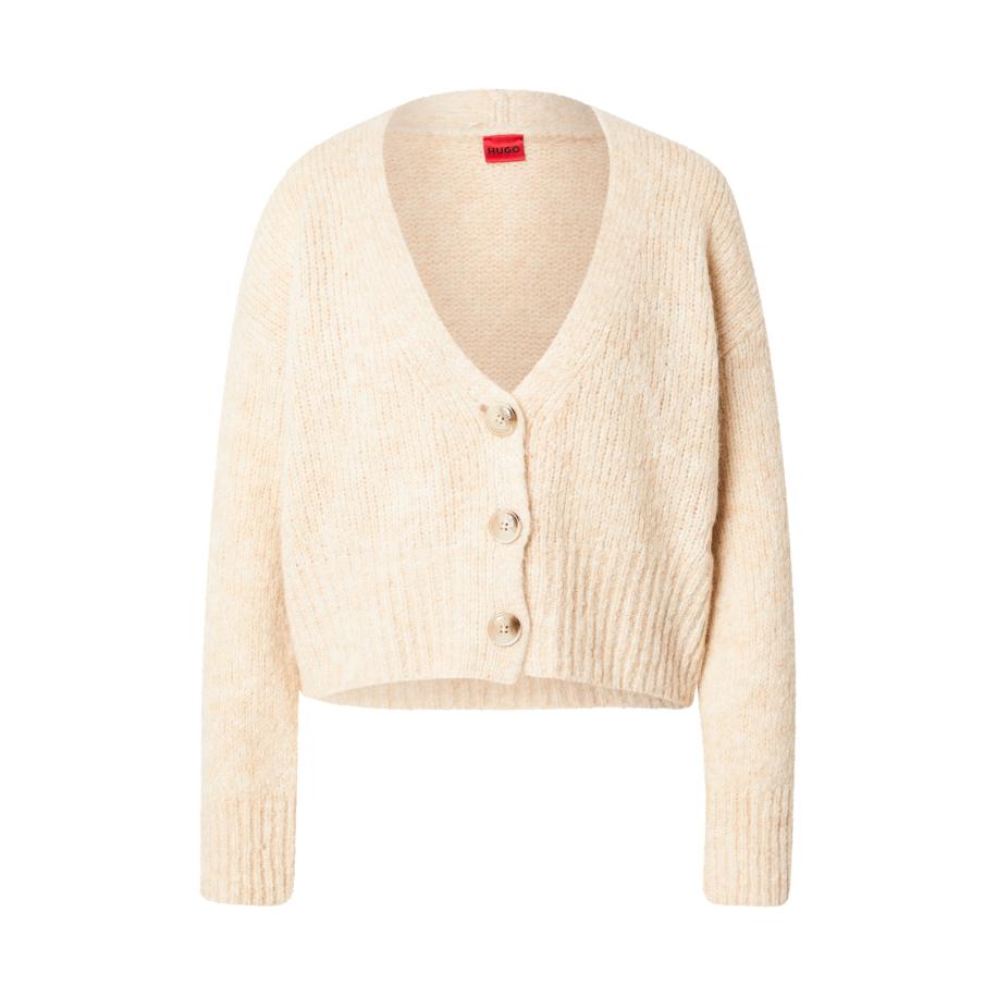 Hugo Boss HUGO Gebreid vest Sebania beige -