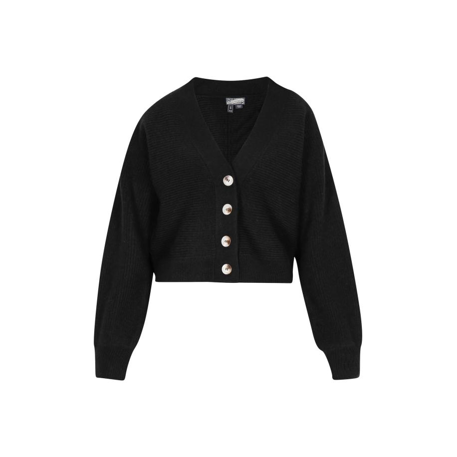 DreiMaster DreiMaster Vintage Gebreid vest zwart -