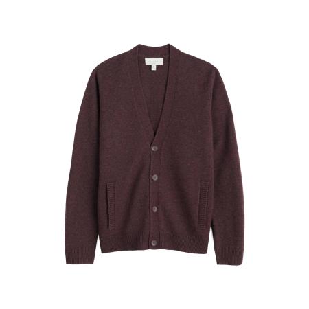 Seasalt Cornwall Seasalt Cornwall Gebreid vest Cleer donkerbruin