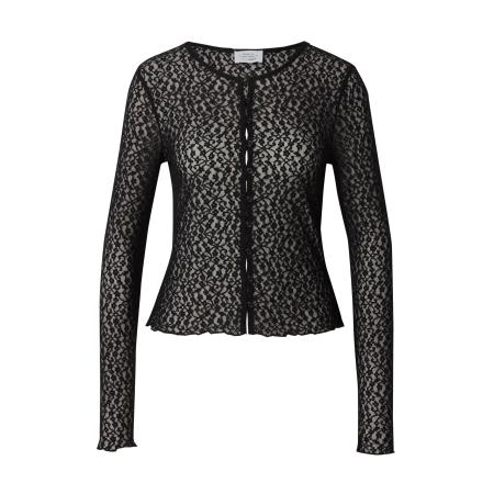 ABOUT YOU Daahls by Emma Roberts exclusively for ABOUT YOU Gebreid vest Valentina zwart