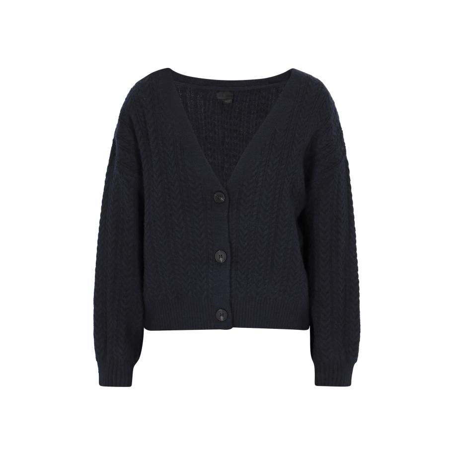 DreiMaster DreiMaster Klassik Gebreid vest marine -