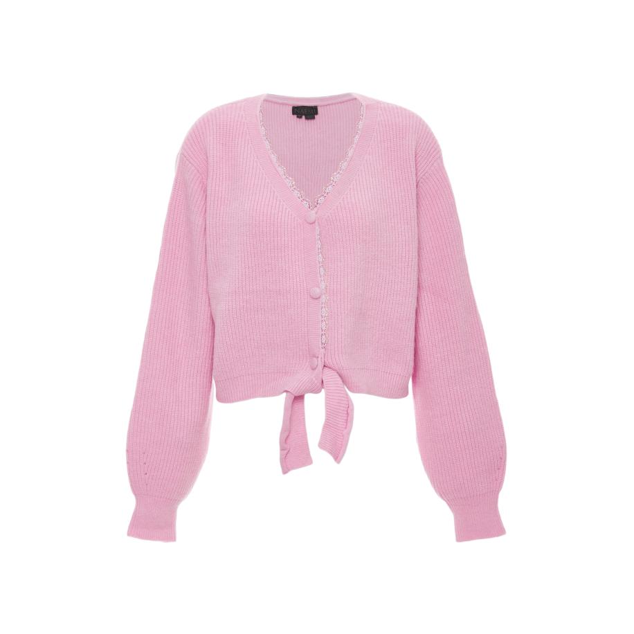 NAEMI NAEMI Gebreid vest lichtroze -