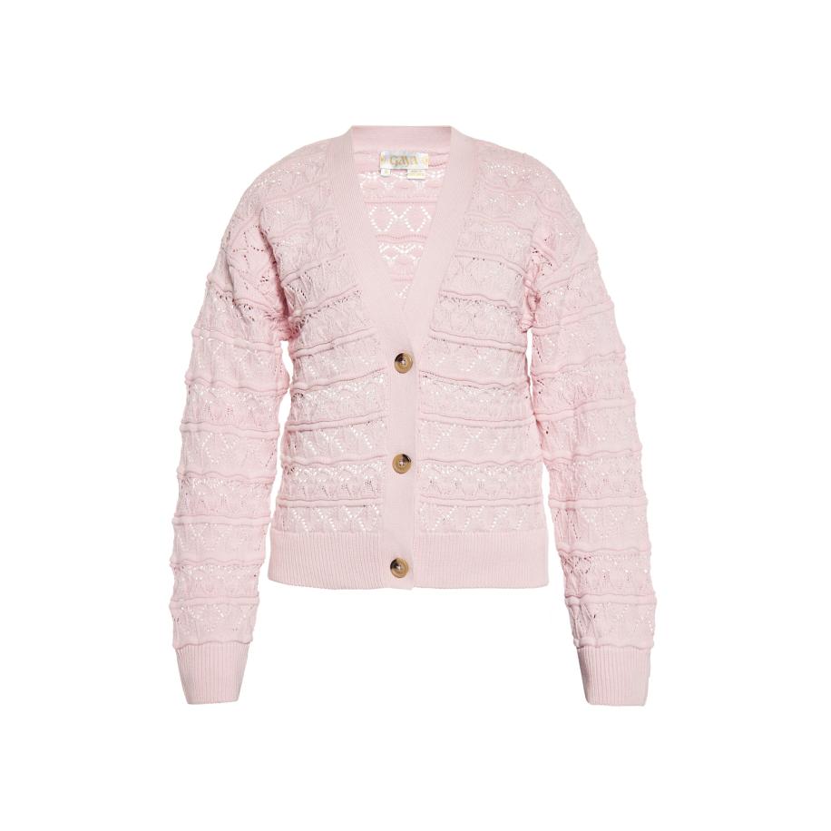 Gaya Gaya Gebreid vest rosa -