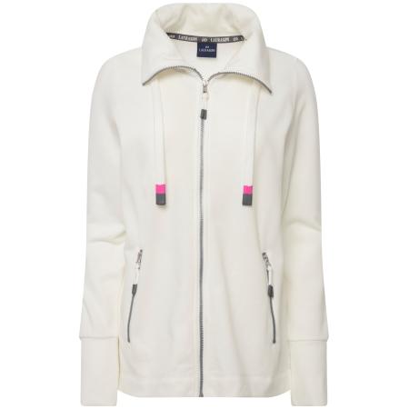 LAURASØN LAURASØN Sweatvest blauw / lichtroze / offwhite