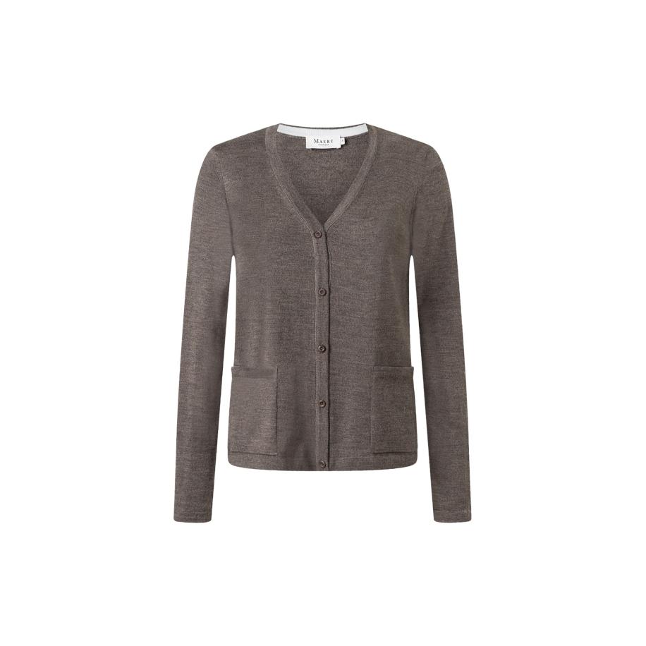 MAERZ MAERZ Muenchen Gebreid vest bruin gemêleerd -