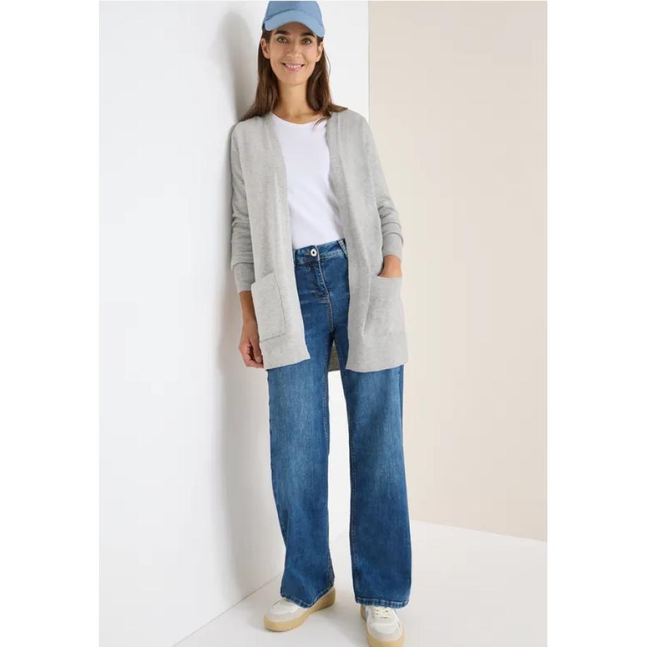 CECIL Open Cosy vest Grijs