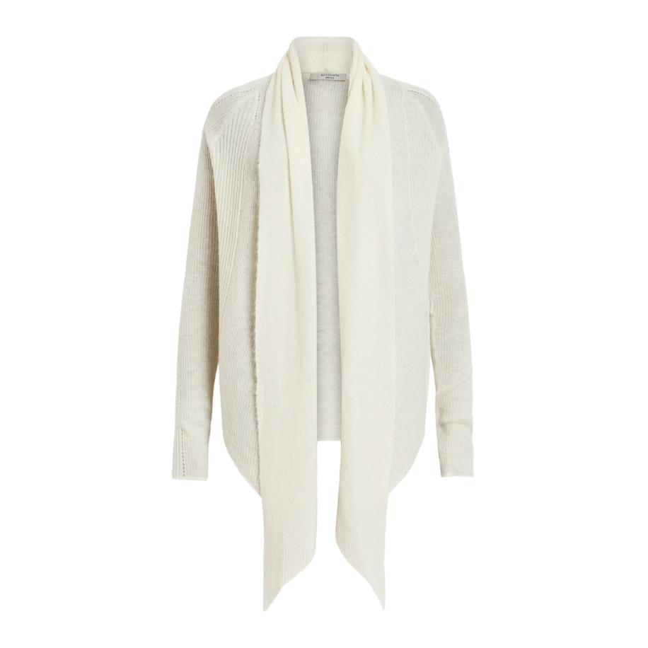 AllSaints AllSaints Gebreid vest offwhite -