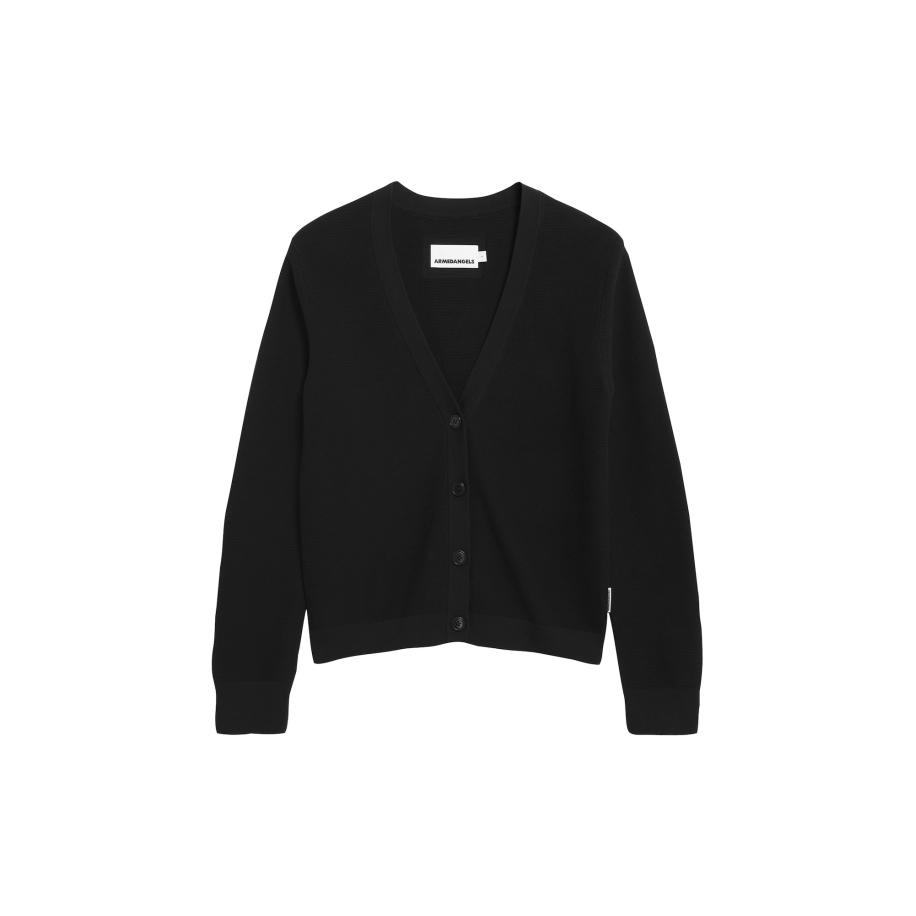 Armedangels ARMEDANGELS Gebreid vest zwart -