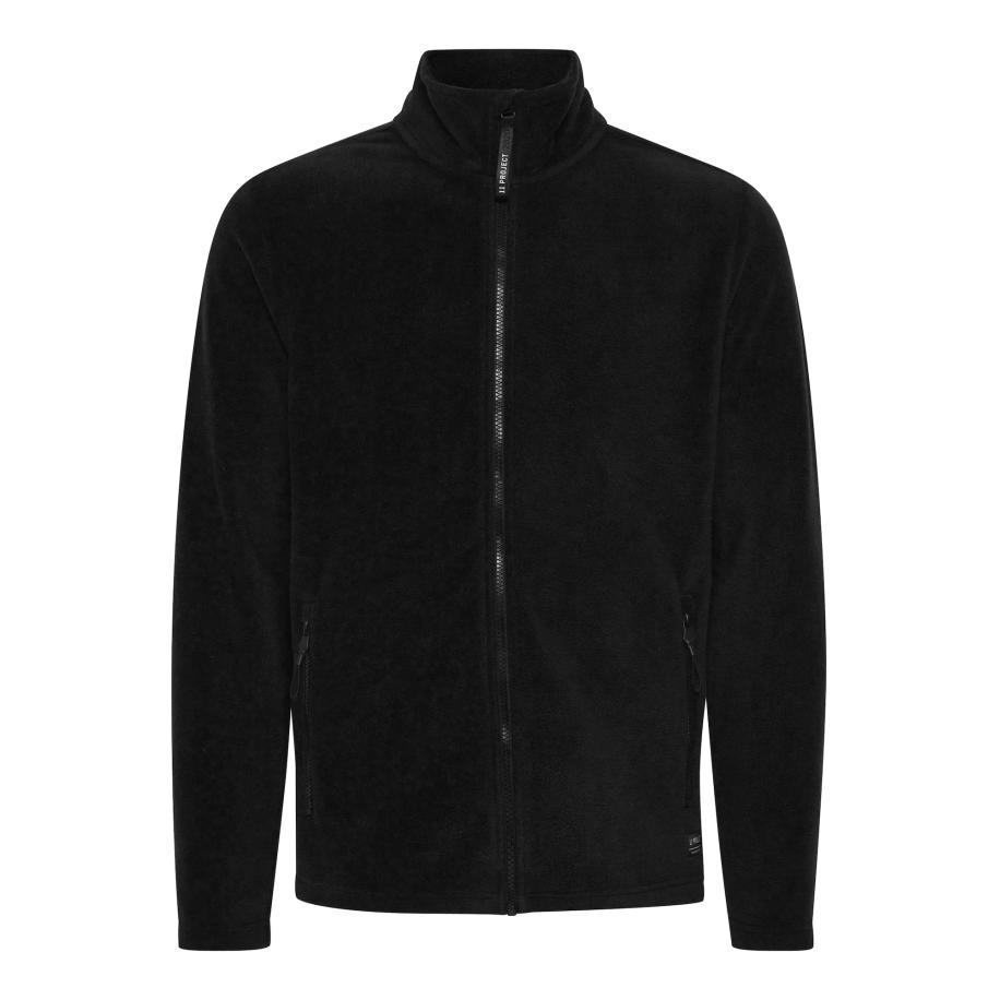 11 Project 11 Project Fleece jas Michalis zwart -