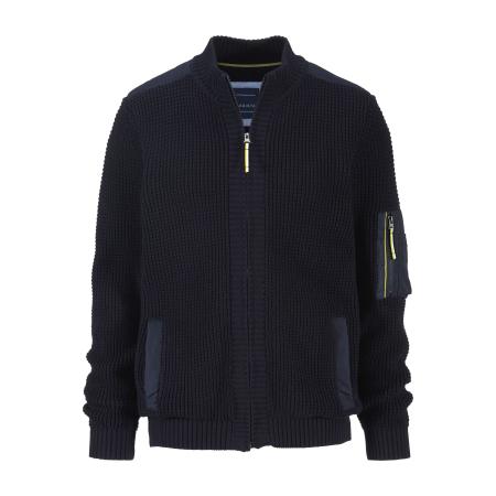 BABISTA Vest donkerblauw, Effen