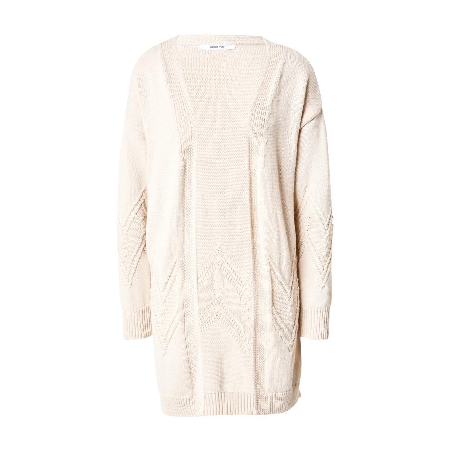 ABOUT YOU ABOUT YOU Gebreid vest Delphine wit -