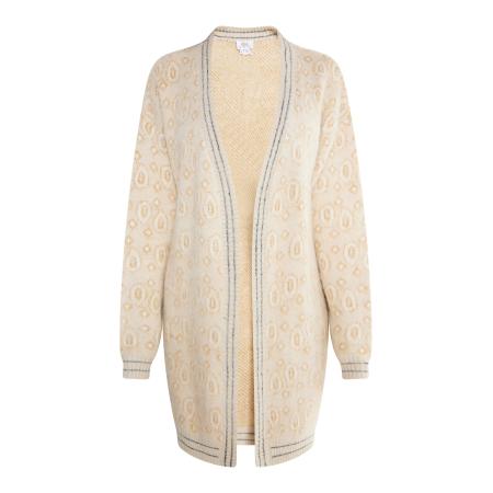 Usha usha FESTIVAL Gebreid vest Carnea crème / lichtbeige / navy