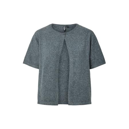 Pieces PIECES Gebreid vest PCBree donkergrijs