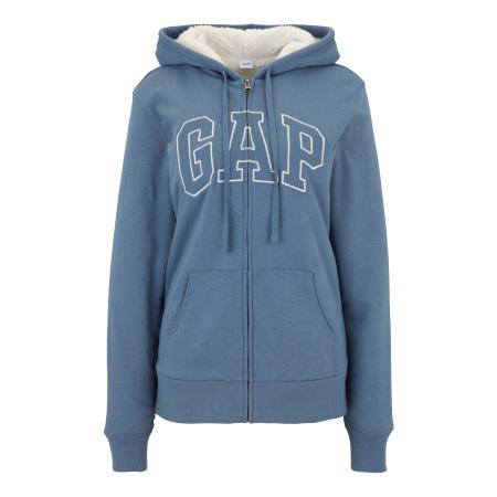GAP Gap Tall Sweatvest HERITAGE blauw / wit
