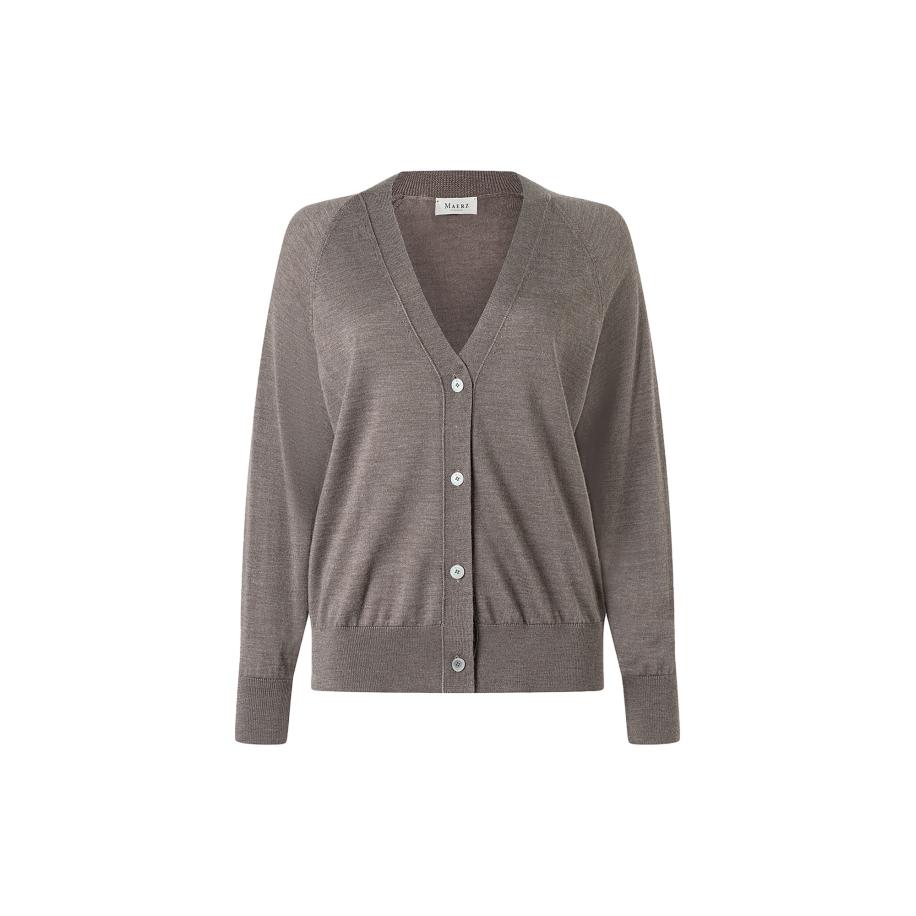 MAERZ MAERZ Muenchen Gebreid vest bruin gemêleerd -