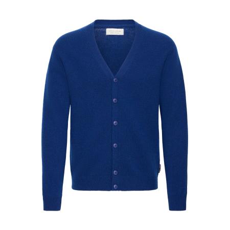 Casual Friday Casual Friday Gebreid vest Karl blauw gemêleerd