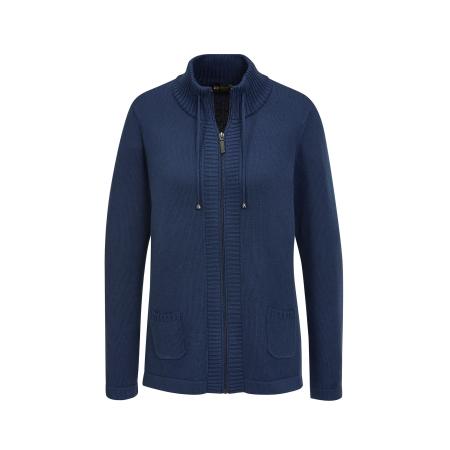 Goldner Goldner Gebreid vest marine