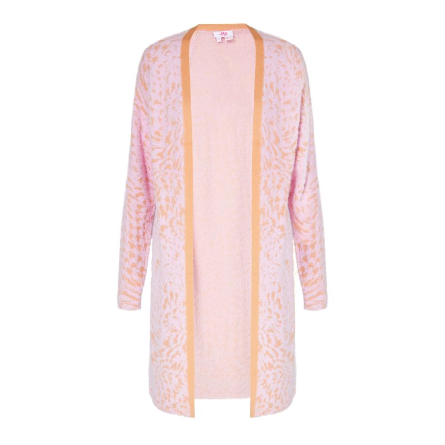 MYMO MYMO Gebreid vest oranje / rosa -