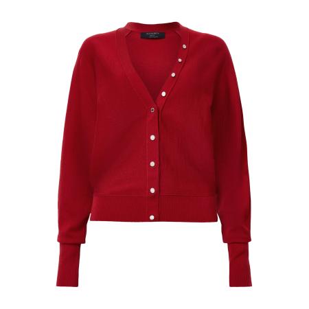 AllSaints AllSaints Gebreid vest HONOR rood