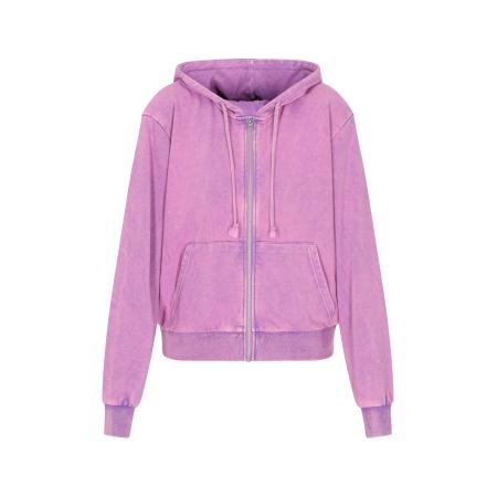 IZIA IZIA Sweatvest Fashion Look lavendel