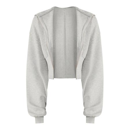 No Matter What No Matter What Sweatvest lichtgrijs