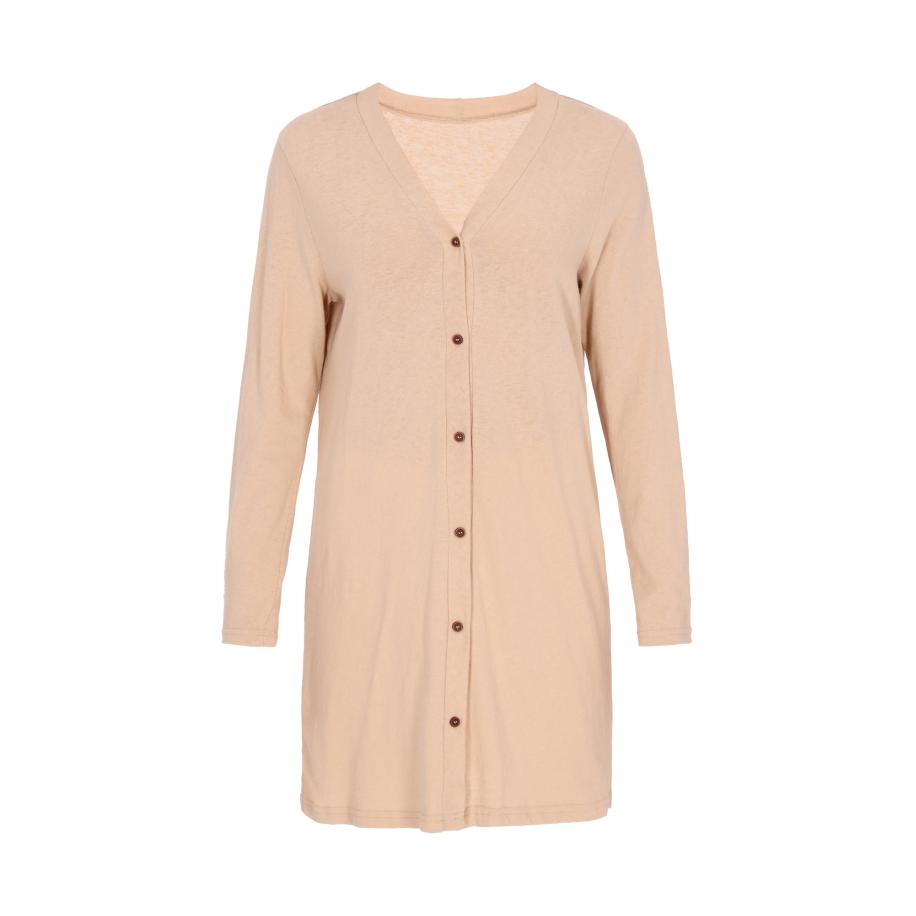 Usha Usha Gebreid vest nude -