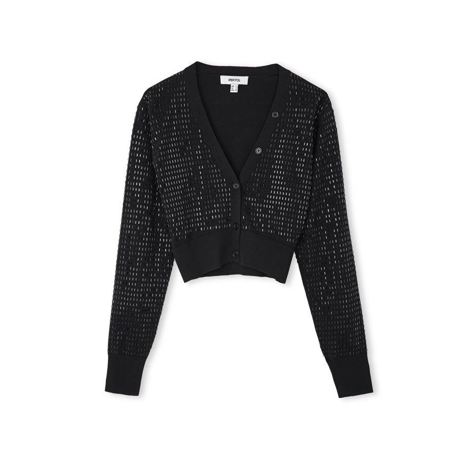 Ipekyol Ipekyol Gebreid vest zwart -