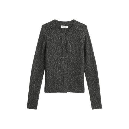 Marc O'Polo Marc OPolo Gebreid vest donkergrijs