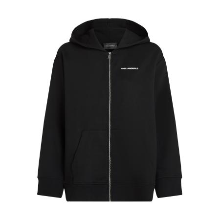 Karl Lagerfeld Karl Lagerfeld Sweatvest grijs / zwart / wit