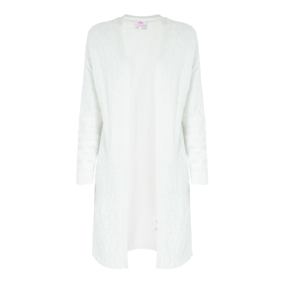 MYMO MYMO Gebreid vest wit -
