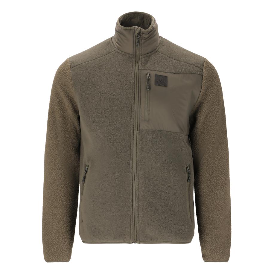 Whistler Whistler Funktionele fleece-jas Makaley olijfgroen -