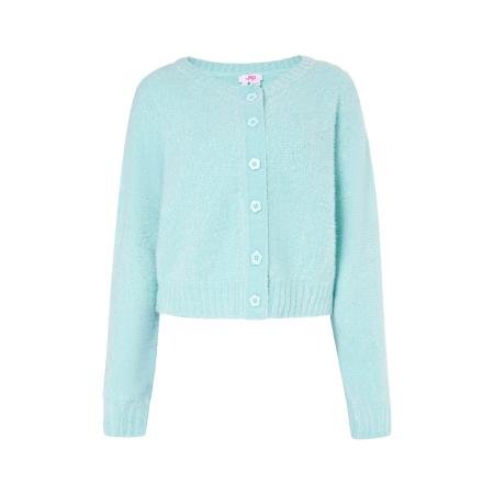 MYMO MYMO Gebreid vest hemelsblauw