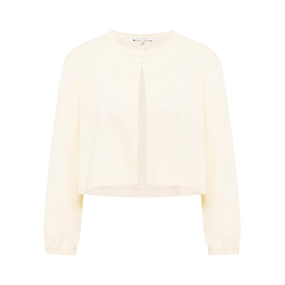 Eterna ETERNA Gebreid vest offwhite -