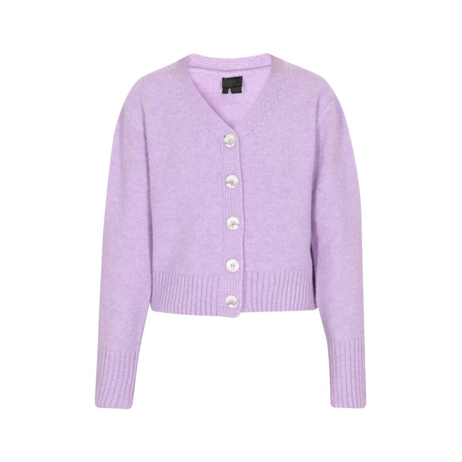 DreiMaster DreiMaster Klassik Gebreid vest lavendel -