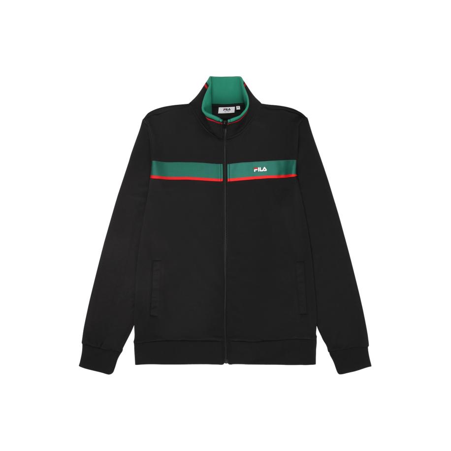 Fila FILA Sweatvest SAGANO donkergroen / rood / zwart -